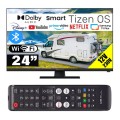 Telewizor do kampera smart tv Tizen OS WiFi 24 cale HD Q.Bell DVBT2 230V 12V