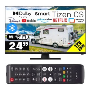 Telewizor do kampera smart tv Tizen OS WiFi 24'' HD Q.Bell DVBT2 230V 12V