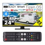 Telewizor do kampera smart tv Tizen OS WiFi 24'' HD Q.Bell DVBT2 230V 12V