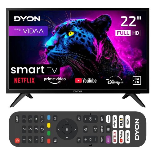 Telewizor smart tv Dyon 22'' Full HD DVBT2 Ci+ WiFi USB hotelowy aplikacje