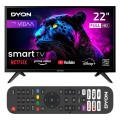 Telewizor smart tv Dyon 22'' Full HD DVBT2 Ci+ WiFi USB hotelowy aplikacje
