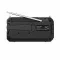 Radio awaryjne solarne na korbkę SOS powerbank 10000mAh latarka dynamo