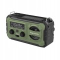 Radio awaryjne solarne na korbkę SOS powerbank 10000mAh latarka dynamo