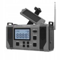 Radio awaryjne solarne na korbkę SOS powerbank 10000mAh latarka dynamo