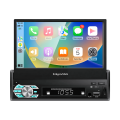 Radio samochodowe z wysuwanym ekranem 7'' Carplay Android Auto Kruger&Matz