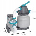 Pompa piaskowa do basenu filtrująca do basenów węże 6056 l/h Bestway