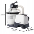 Pompa piaskowa mega wydajna 5700 l/h Hydro Aeration Technology Intex