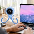 Wiatrak wentylator do wózka łóżeczka dziecięcego chłodzenie z lampką LED