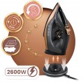 Żelazko bezprzewodowe parowe duża moc 2600W ceramiczne stacja ładowania