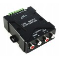Konwerter poziomu sygnału High Low HiLow 4xRCA cinch Hollywood HLC-4 Remote
