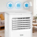 Klimatyzator mobilny przenośny osuszacz 9000 BTU kółka WiFi aplikacja Tuya