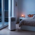 Klimatyzator mobilny przenośny osuszacz 9000 BTU kółka WiFi aplikacja Tuya