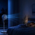 Wentylator stojący wiatrak podłogowy oscylacja pionowa pozioma aromaterapia