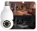 Kamera żarówka obrotowa gwint E27 EMP PTZ WiFi Tuya monitoring w lampie