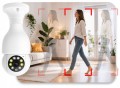 Kamera żarówka obrotowa gwint E27 EMP PTZ WiFi Tuya monitoring w lampie