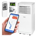 Klimatyzator przenośny wentylator 2,5 kW 9000 BTU kółka WiFi aplikacja Tuya