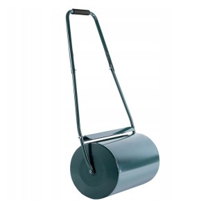 Walec do trawy ogrodowy trawnika murawy 50cm metalowy ubijak ziemi 40l