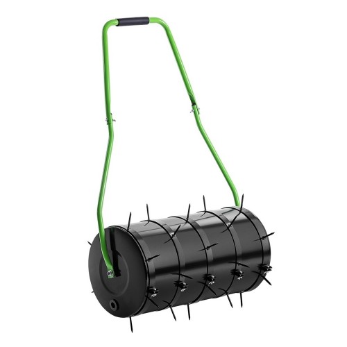 Walec do trawy 60cm 48 l z kolcami trawnika ogrodowy murawy metalowy ubijak