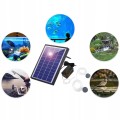 Solarny napowietrzacz stawu pompa tlenu z wężem pompka stawu słoneczna