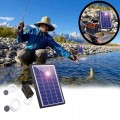 Solarny napowietrzacz stawu pompa tlenu z wężem pompka stawu słoneczna