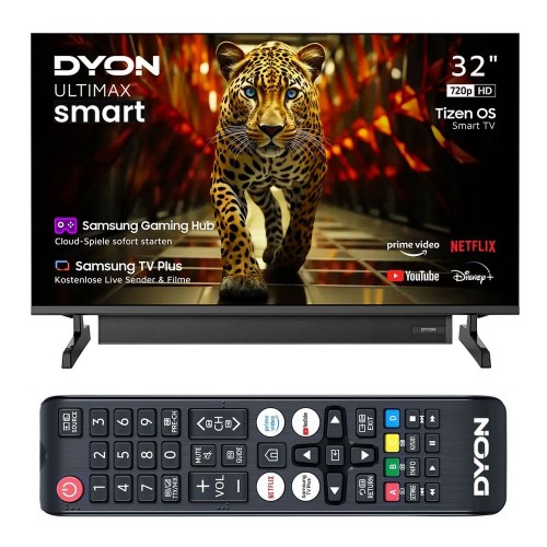 Telewizor DYON 32'' HD WiFi Tizen OS by Samsung Smart TV Gaming Soundbar
