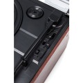 Wieża gramofon Retro HYUNDAI odtwarzacz CD USB MP3 WMA radio zgrywanie RIP