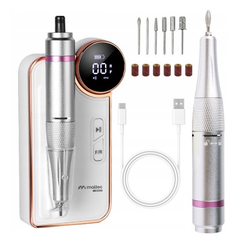 Frezarka do paznokci szlifierka bezprzewodowa Manicure Pedicure stacja 50W