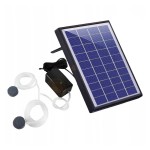 Solarny napowietrzacz stawu pompa tlenu z wężem pompka stawu słoneczna