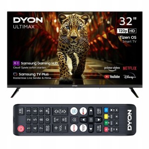 Telewizor DYON 32'' HD DVBT2 WiFi Tizen OS smart tv aplikacje