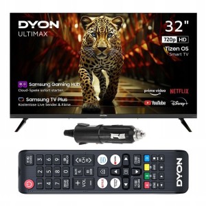 Telewizor DYON 32'' HD DVBT2 WiFi Tizen OS smart tv aplikacje 12V