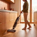 Mop elektryczny z funkcją odkurzania 2w1 na mokro i sucho ETA Wash AI