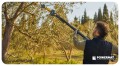 Zestaw 3w1 piła łańcuchowa akumulatorowy sekator 21 V wysięgnik 130-200 cm