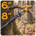Zestaw 3w1 piła łańcuchowa akumulatorowy sekator 21 V wysięgnik 130-200 cm