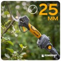 Zestaw 3w1 piła łańcuchowa akumulatorowy sekator 21 V wysięgnik 130-200 cm