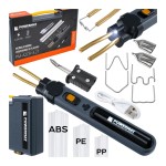 Zgrzewarka spawarka do plastiku akumulatorowa 2000 mAh LED 4.2V 300 zszywek