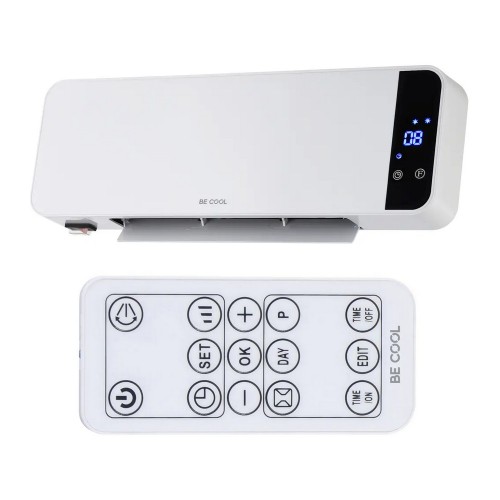 Kurtyna powietrzna grzejnik wentylator 2000W 3 tryby pilot termostat LED