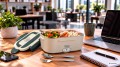 Lunch box z funkcją podgrzewania i akcesoriami 1.5L torba termiczna 230 12V