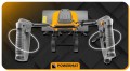Glebogryzarka elektryczna kultywator do ziemi moc 2000W 450mm