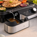 Grill elektryczny z wyjmowanymi płytami ETA DeliChef BBQ do każdego posiłku