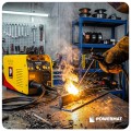 Spawarka inwertorowa migomat półautomat 210A MIG MAG MMA TIG LIFT synergia