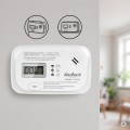 Czujnik tlenku węgla czadu CO na baterie alarm bezprzewodowy