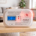 Czujnik tlenku węgla czadu CO na baterie alarm bezprzewodowy