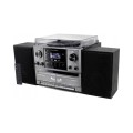Wieża stereo gramofon Soundmaster odtwarzacz kaset tuner FM USB Bluetooth