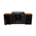 Wieża stereo gramofon Soundmaster odtwarzacz kaset tuner FM USB Bluetooth