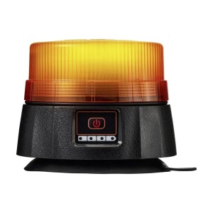 Lampa LED ostrzegawcza błyskowa pomarańczowa sygnalizator kogut magnes