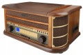 Gramofon Retro kaseta radio odtwarzacz CD HYUNDAI AUX zgrywanie na USB RIP