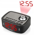 Zegar radiobudzik projektor LED rzutnik czasu HYUNDAI