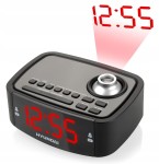 Zegar radiobudzik projektor LED rzutnik czasu HYUNDAI