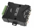 Konwerter poziomu sygnału High Low HiLow 4xRCA cinch Hollywood HLC-4 Remote