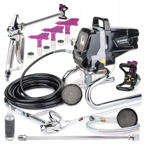 Agregat malarski pistolet natryskowy kompresor hydrodynamiczny 220bar 1200W